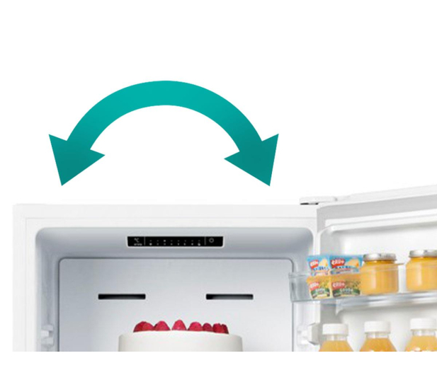 Lodówka Gorenje NRK6182PW4 No Frost 178,5cm Biała 292L - 1256546 - zdjęcie 9